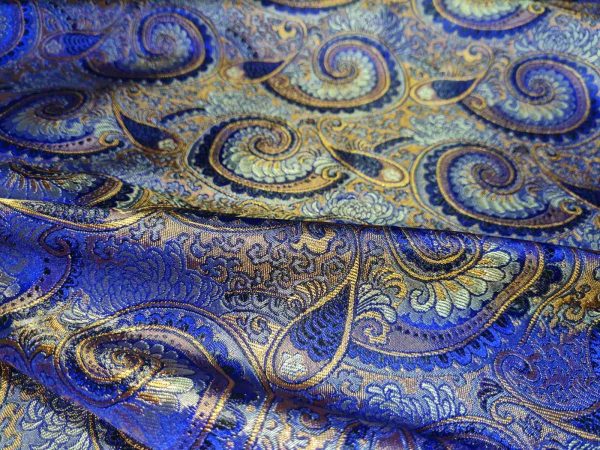 Etro fabric Gold yarn brocade