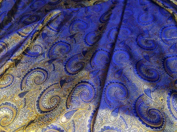 Etro fabric Gold yarn brocade