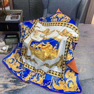 Versace plush bed cover,Medusa Soft bed throws