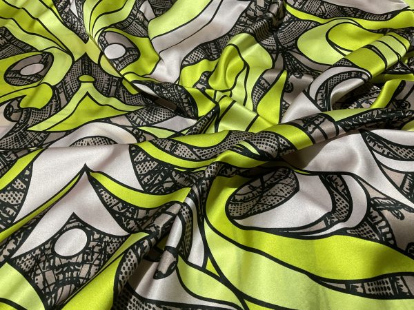 Abstract Design Italian Silk