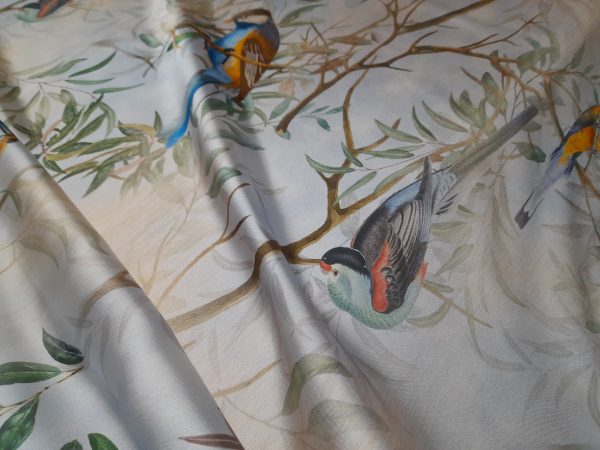 zimmermann Silk fabric with parrots