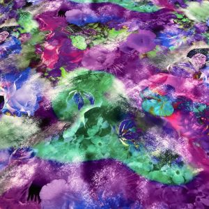 Beautiful Colourful Print Limited Edition cotton poplin